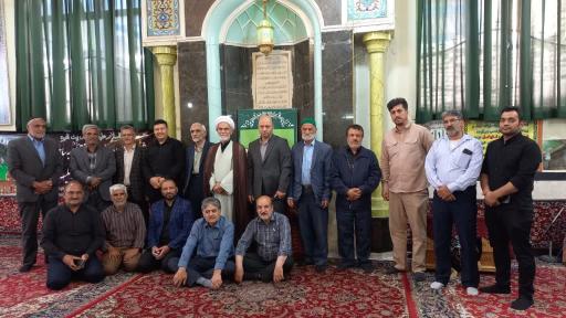 عکس حسینیه ابوالفضلی بامیهای مقیم مشهد