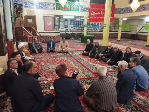 عکس حسینیه ابوالفضلی بامیهای مقیم مشهد