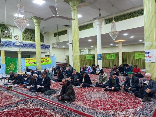 عکس حسینیه ابوالفضلی بامیهای مقیم مشهد