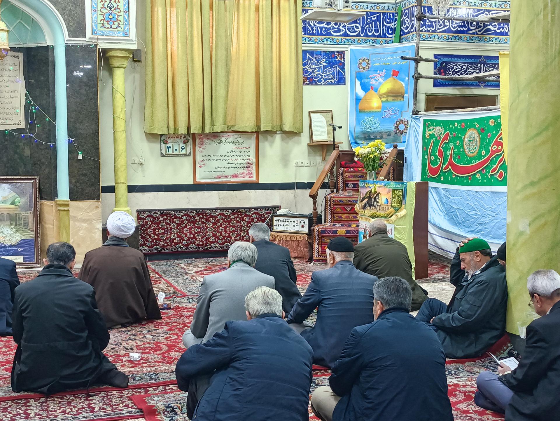 عکس حسینیه ابوالفضلی بامیهای مقیم مشهد