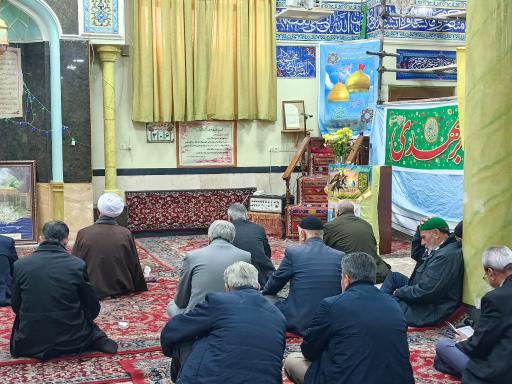 عکس حسینیه ابوالفضلی بامیهای مقیم مشهد