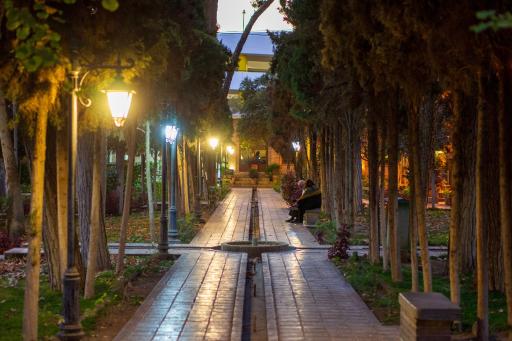 عکس باغ موزه نگارستان