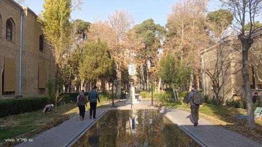 عکس باغ موزه نگارستان