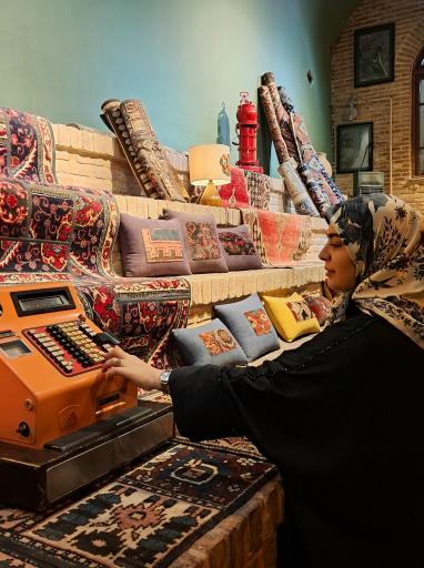 عکس باغ موزه نگارستان