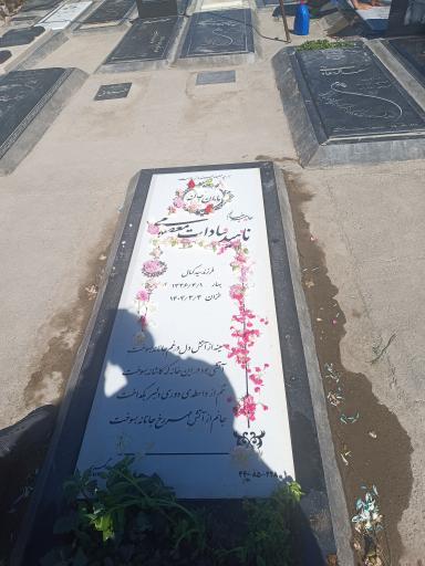 عکس مزار ناهید سادات معصومی