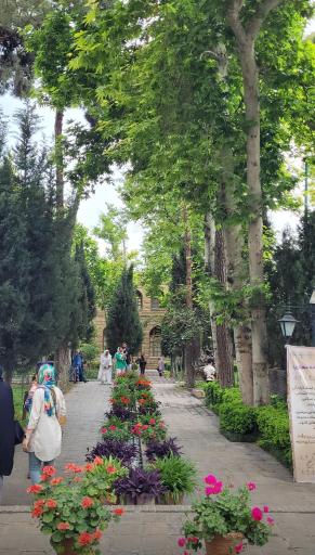 عکس باغ موزه نگارستان
