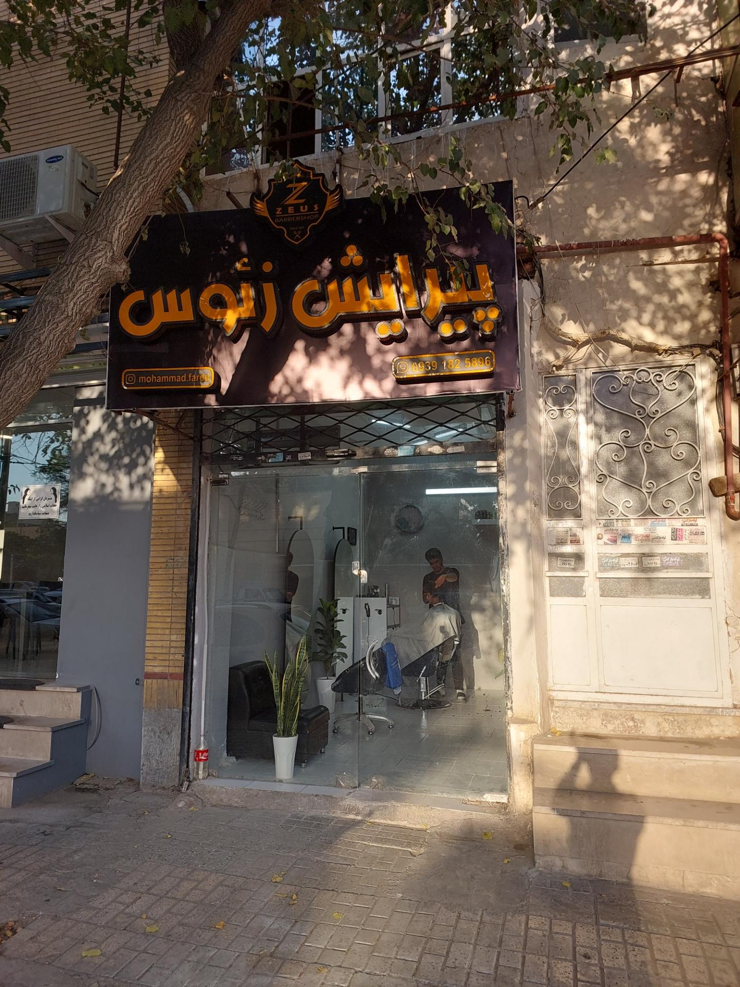 عکس پیرایش زئوس