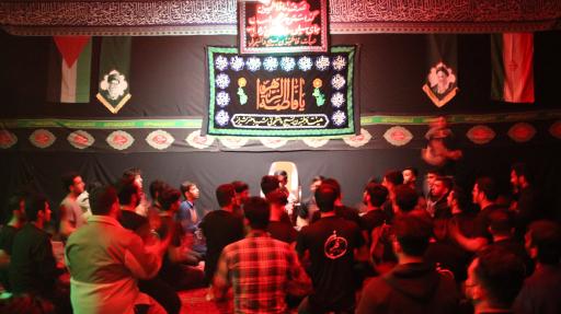 عکس هیئت فاطمیون دانشگاه شهید باهنر شیراز 