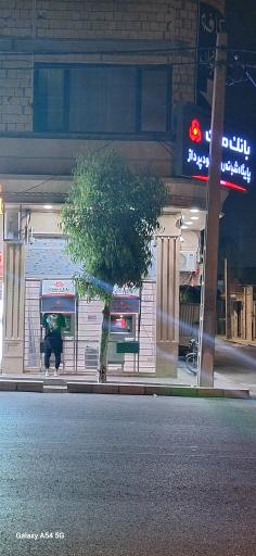 عکس عابر بانک ملت