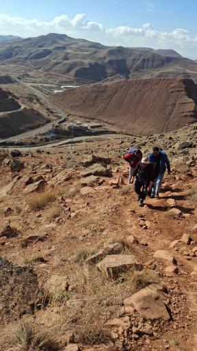 عکس قله دند ارتفاع 2381