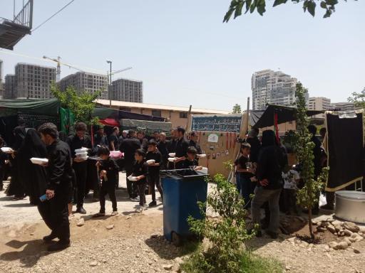 عکس هیئت متوسلین حضرت قمرمنیر بنی هاشم