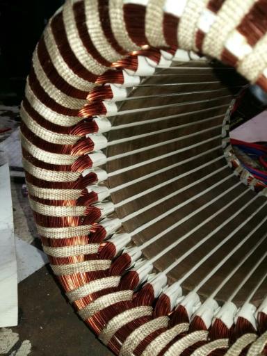 عکس سیم پیچی ژنراتور زارعی