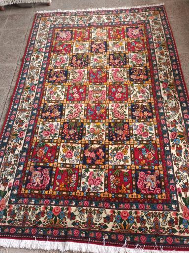 عکس فرش دستبافت فرهنگیان 