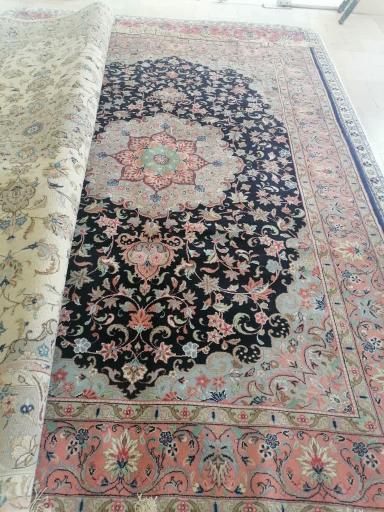 عکس فرش دستبافت فرهنگیان 