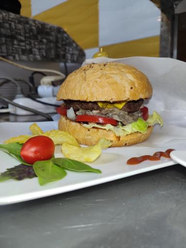 عکس فست فود مانوش