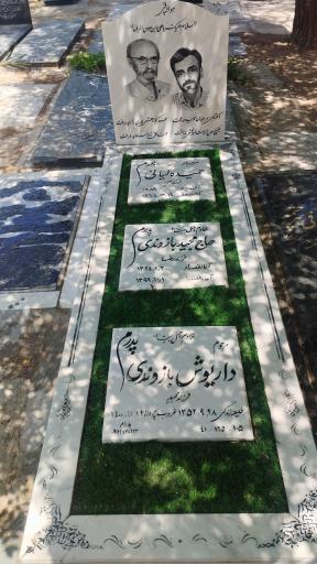 عکس بهشت زهرا قطعه 105