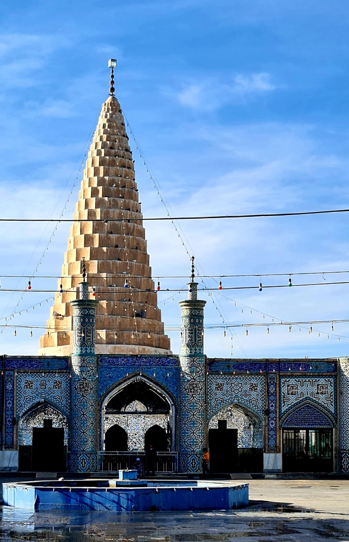 آستان مقدس حضرت دانیال نبی احمد آباد، شوش - نقشه نشان