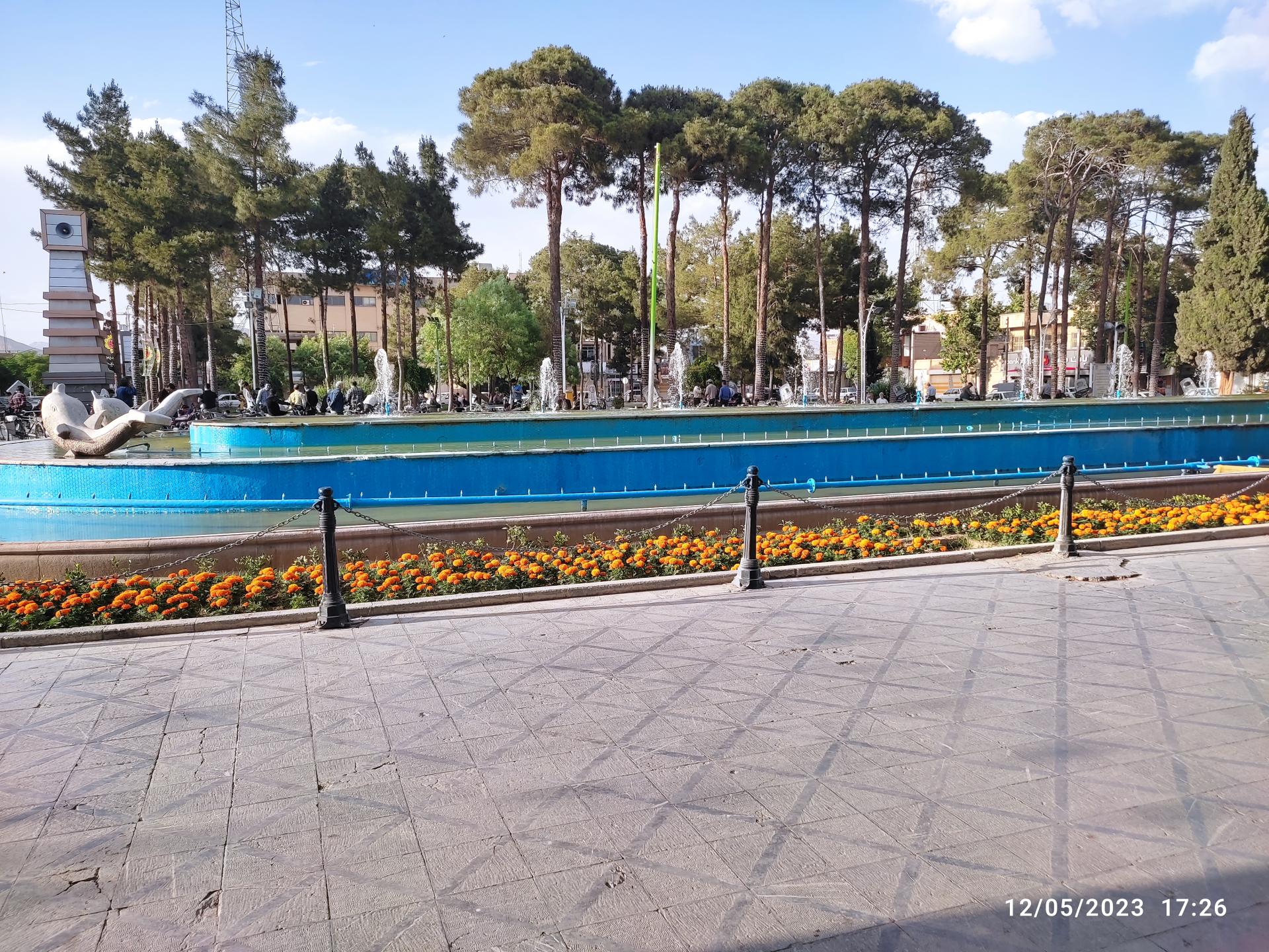 عکس باغ ملی