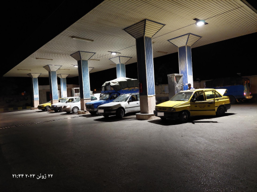 عکس جایگاه اختصاصی بنزین و گاز نوری زاده