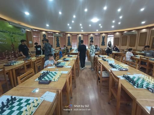 عکس هیات شطرنج خراسان رضوی