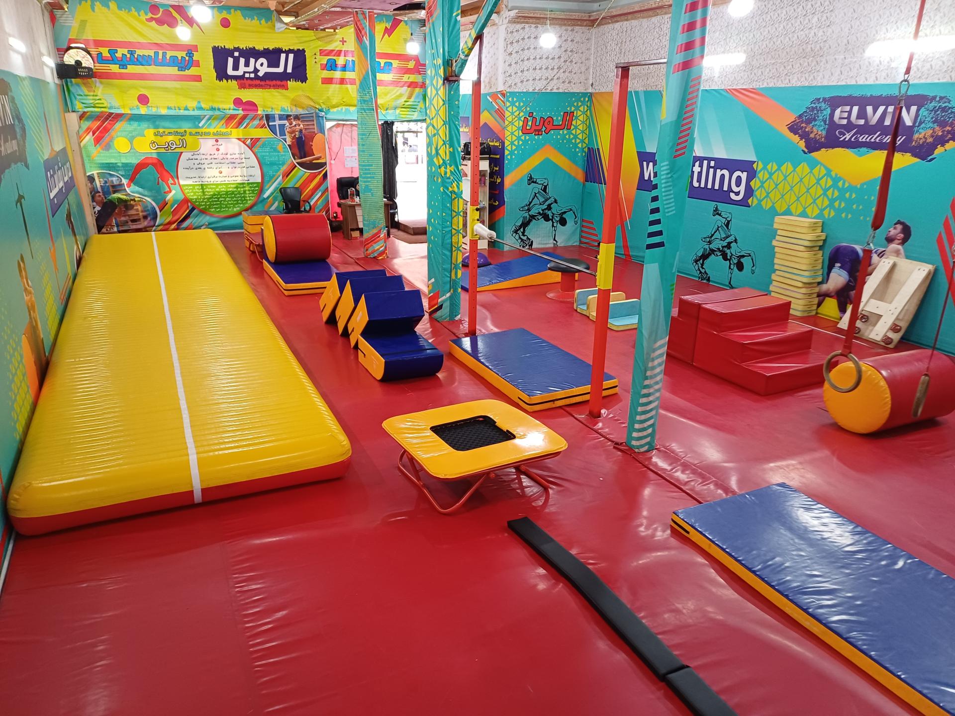 عکس باشگاه ژیمناستیک و کشتی آزاد الوین