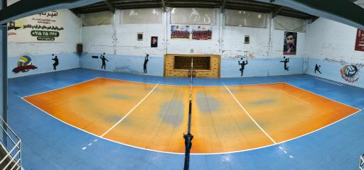 عکس سالن والیبال آزادی