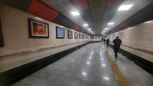 عکس ایستگاه مترو شهید ستاری