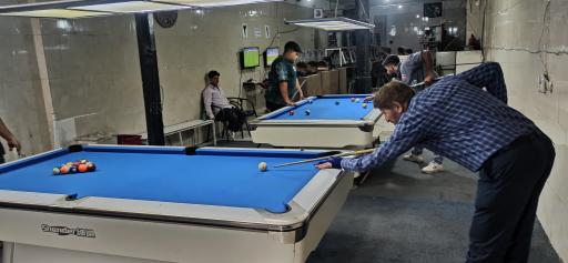 عکس سالن بیلیارد