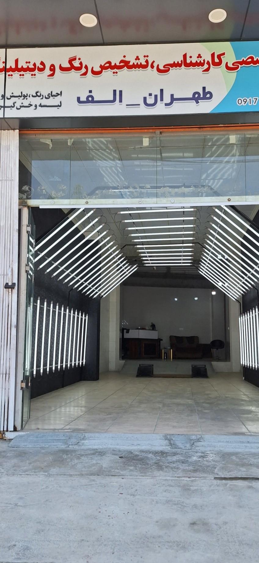 عکس تشخيص رنگ خودرو طهران-الف