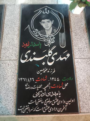 عکس گلزار شهدای رشت