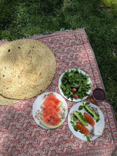 عکس نانوایی سنتی برکت