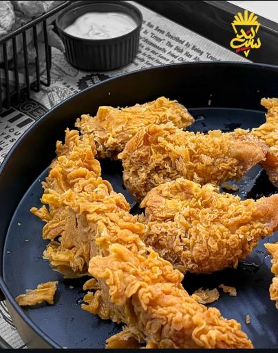 عکس فست فود سیب لند