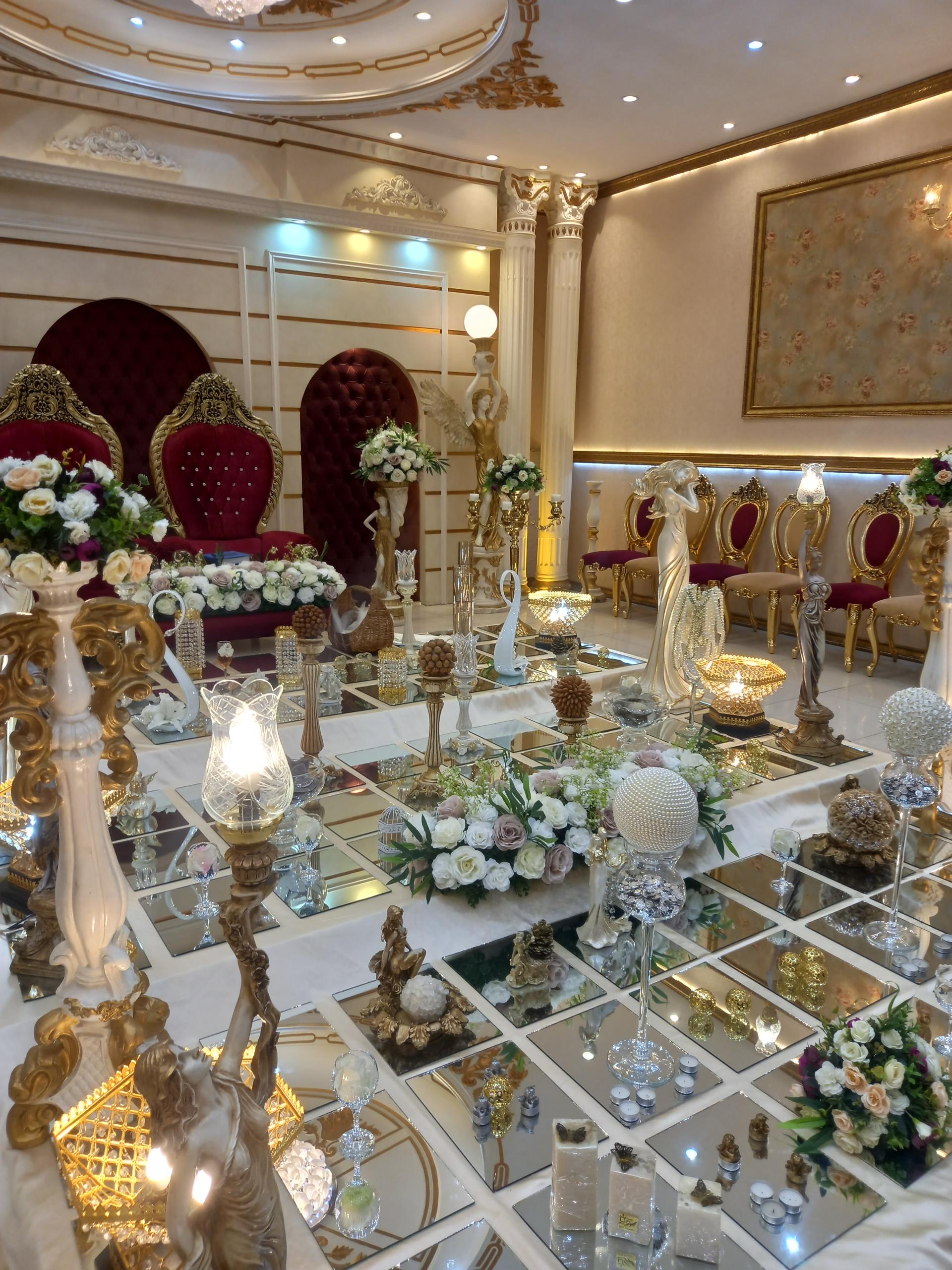 عکس تالار پذیرایی قصر پارسه