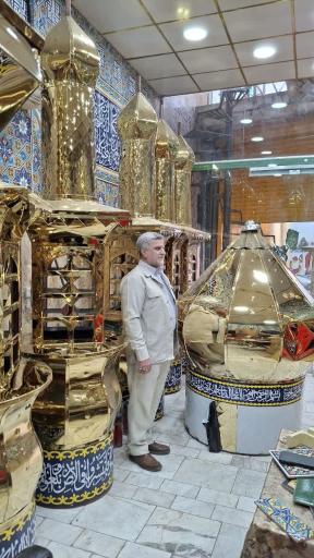 عکس گنبد و گلدسته سازی  قم   رشید