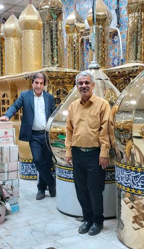 عکس گنبد و گلدسته سازی  قم   رشید