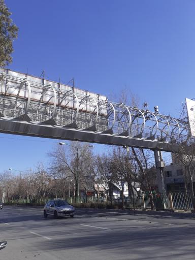 عکس پل عابر پیاده