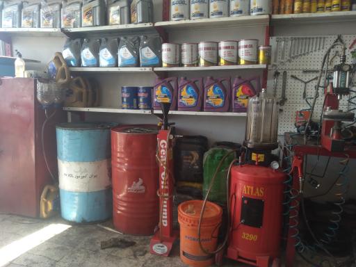 عکس تعویض روغن و آپاراتی ماهان