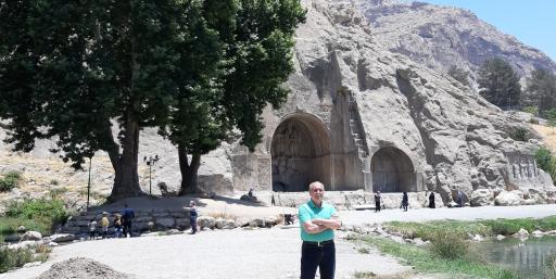 عکس طاق بستان