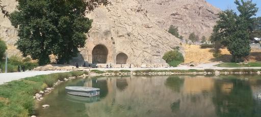 عکس طاق بستان