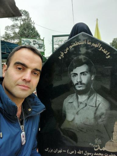 عکس مزار شهید ابراهیم همت
