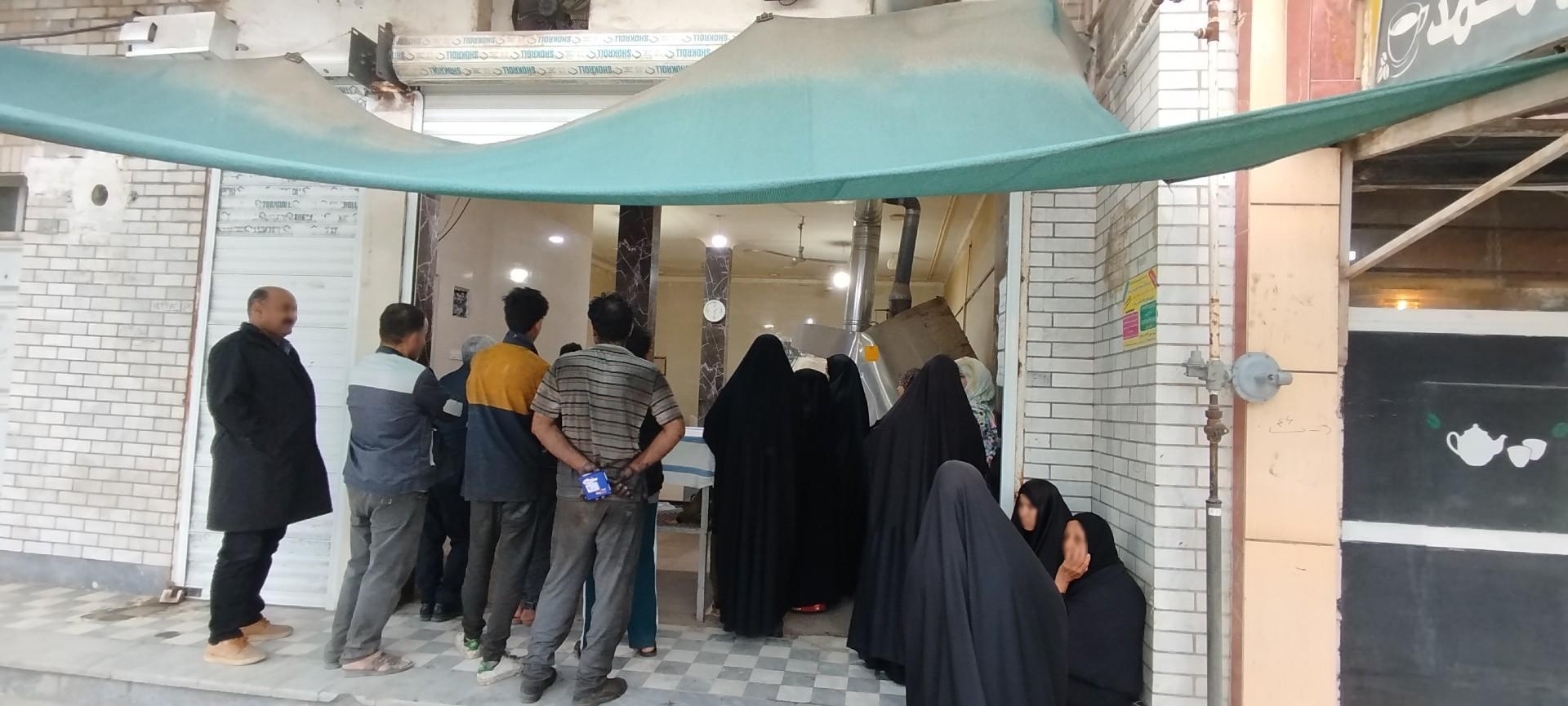 عکس نانوایی سید مجتبی