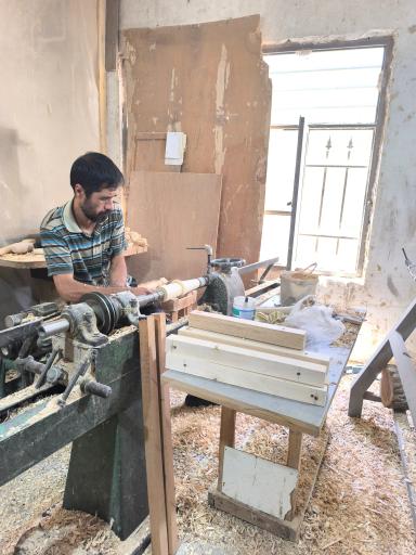 عکس صنایع چوب منصوری کنسول و میز تلویزیون 