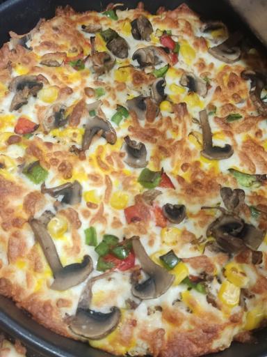 عکس کیک پیتزا  آوش