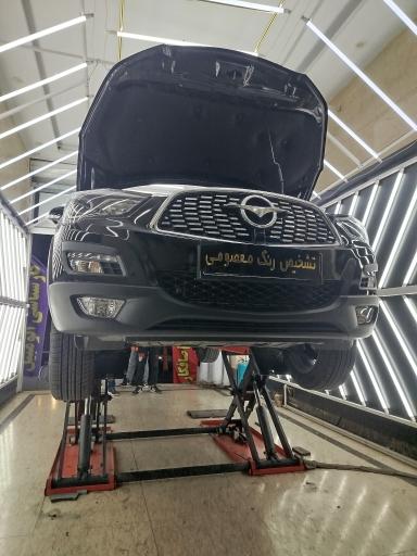 عکس تشخیص رنگ و کارشناسی اتومبیل