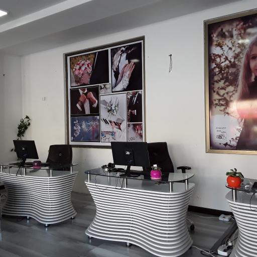 عکس آتلیه عکاسی لنز سبز