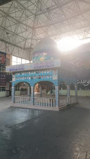 عکس مزار شهدای گمنام فاطمیه (س)