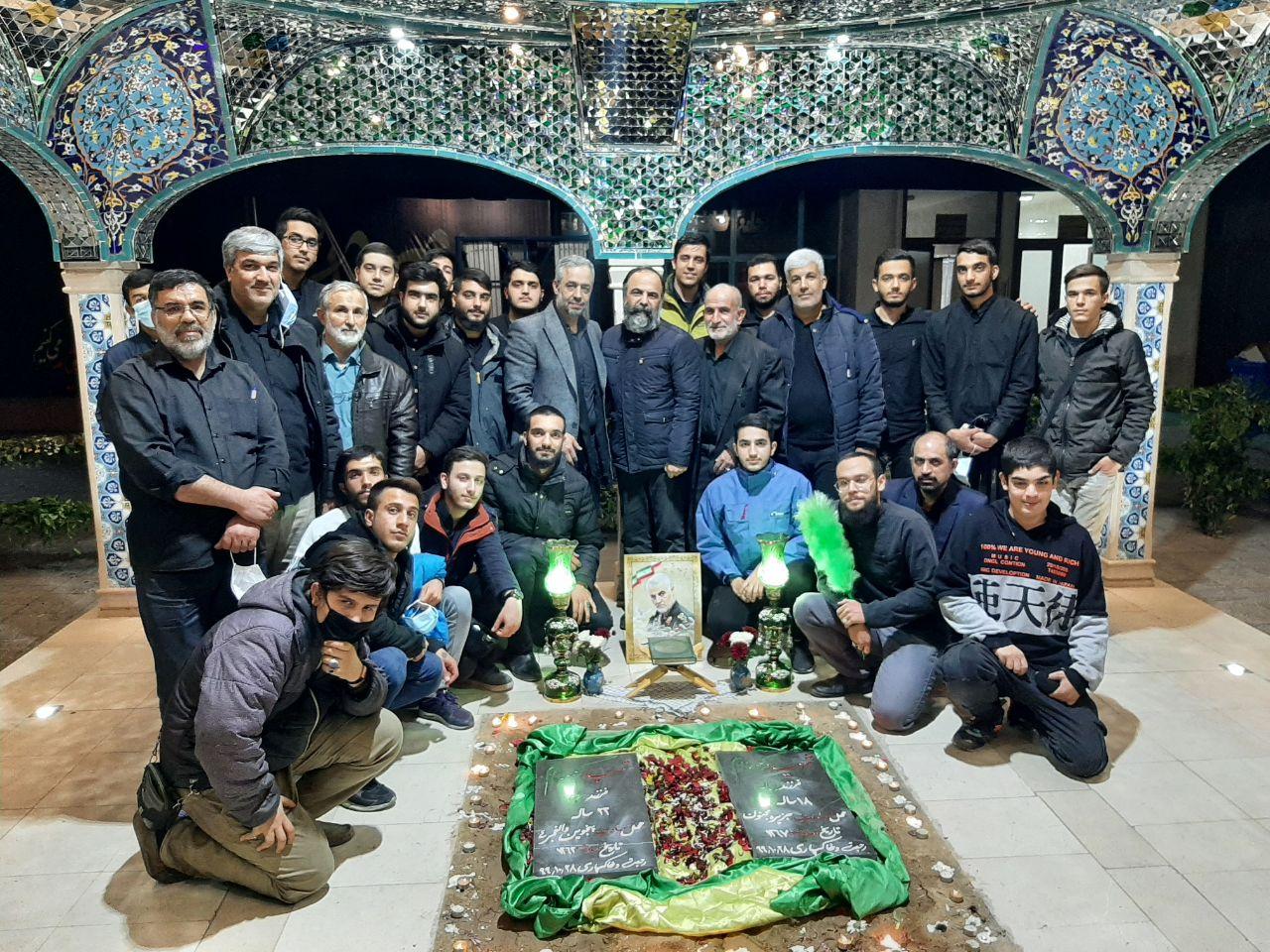 عکس مزار شهدای گمنام فاطمیه (س)