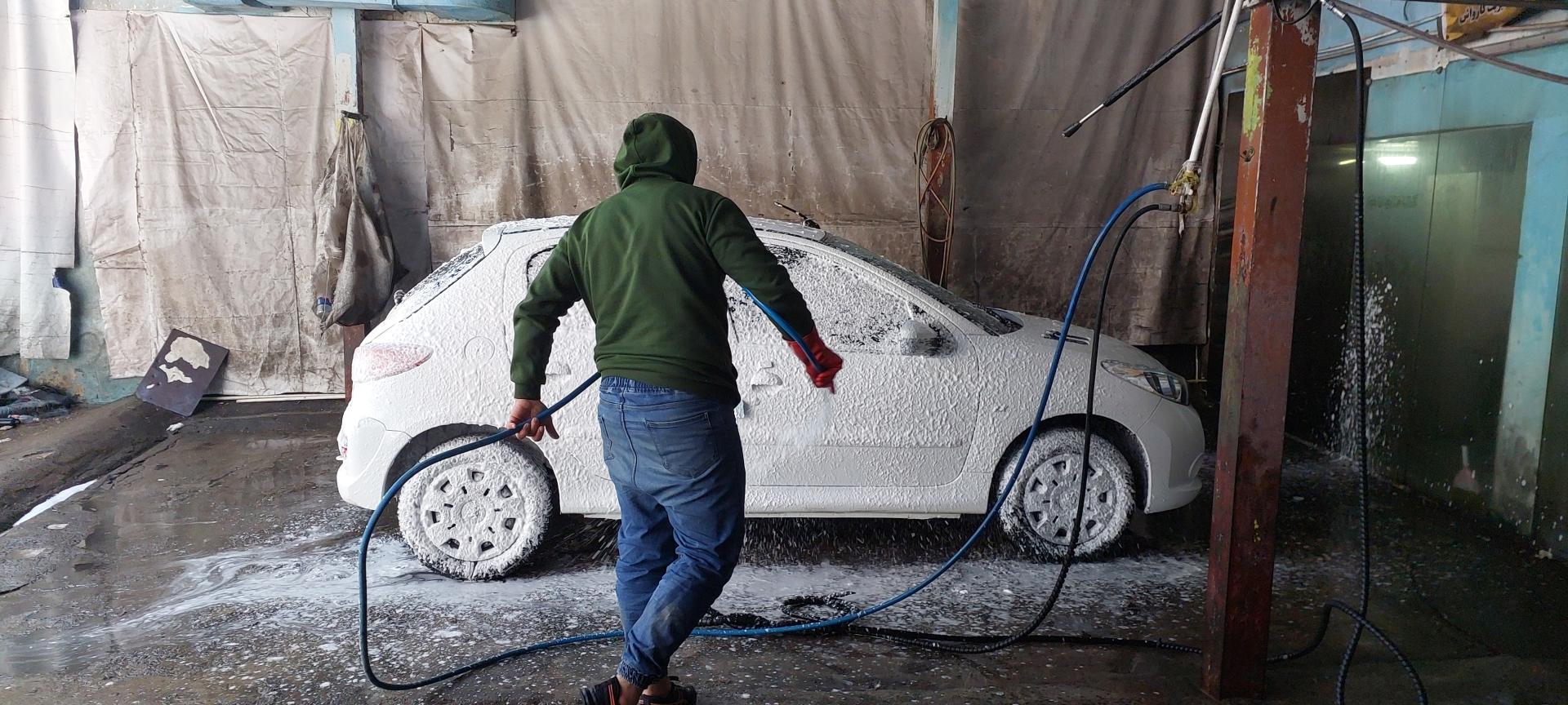 عکس کارواش الماس