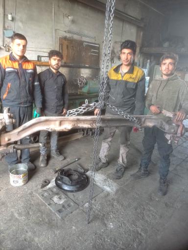 عکس تراشکاری ماشین آلات سنگین علی نیا