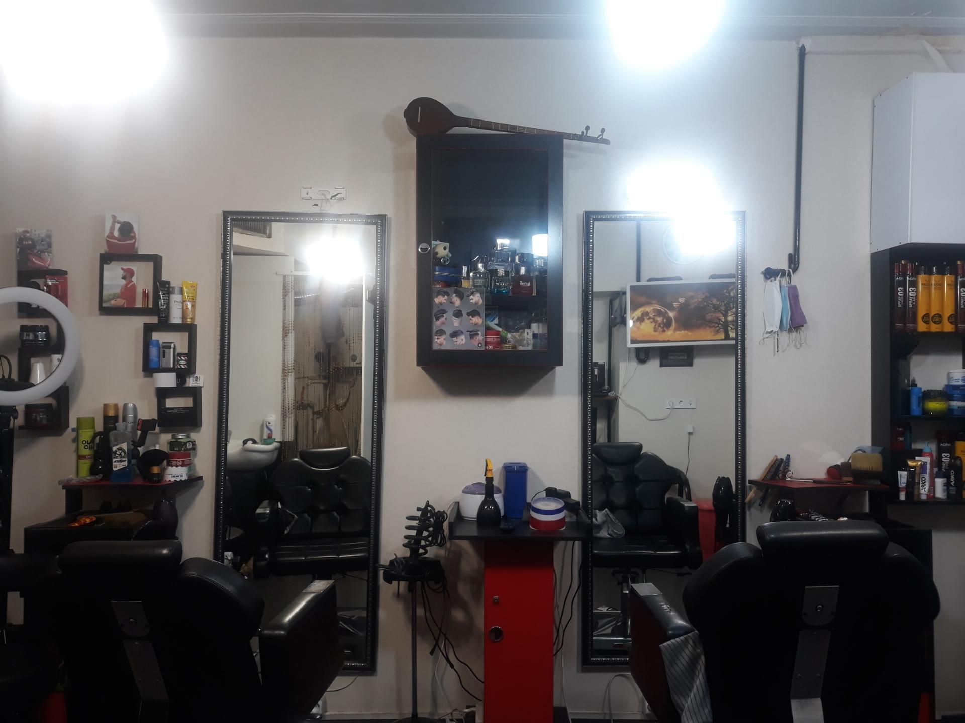 عکس آرایشگاه مردانه حرفه ای